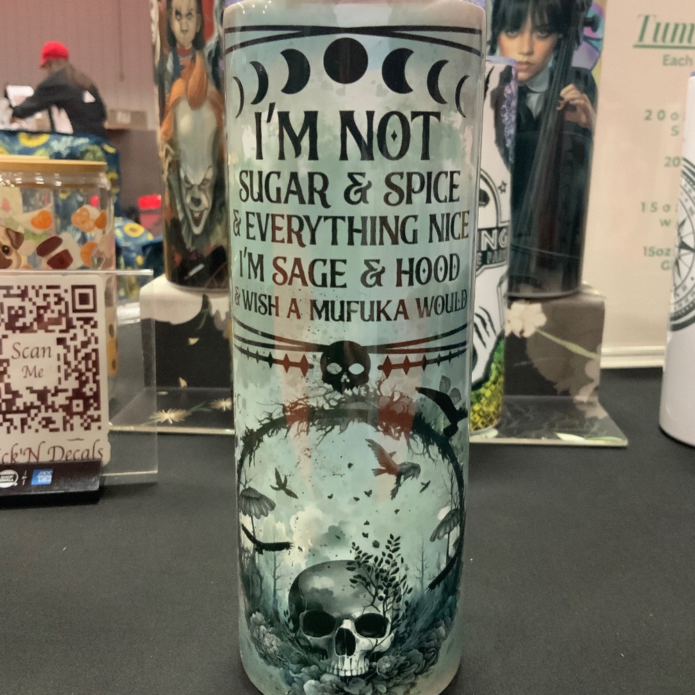 Sage and Hood Tumbler